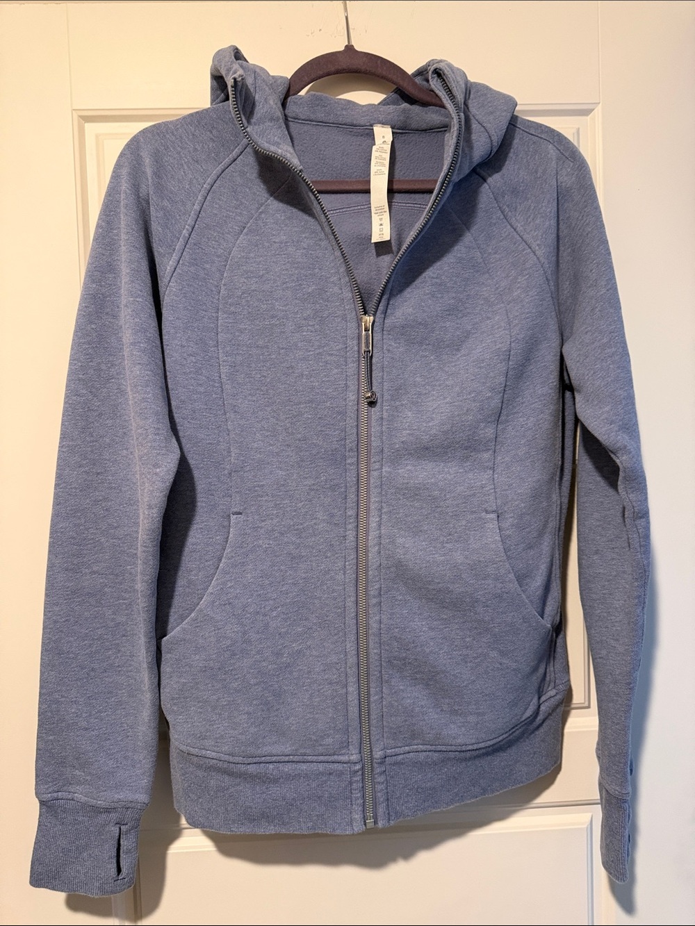 lululemon athletica Scuba Full-Zip Hoodie - heathered peri purple